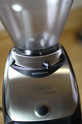 The Baratza Preciso all new coffee grinder