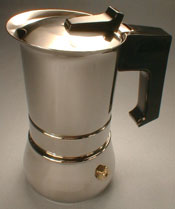 Stove stop single serve espresso Steel Stove Top coffee maker
